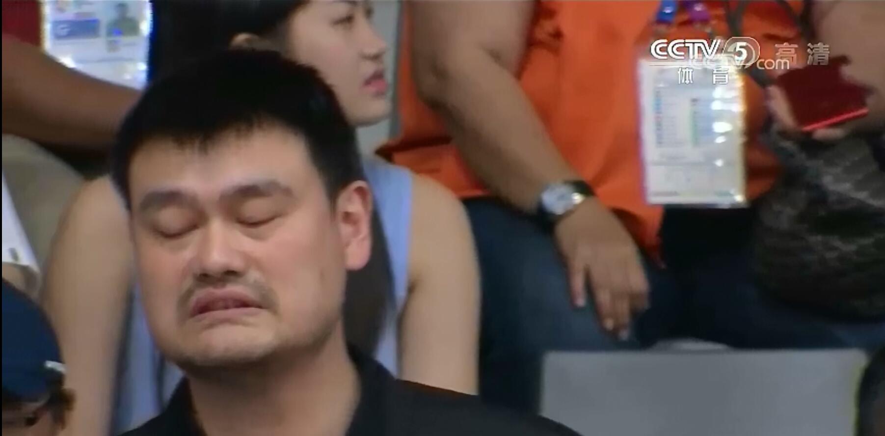 谁有这些姚明表情包（姚明新版表情包再现江湖，中国打伊朗，姚主席表情变化喜感十足）-华海博客