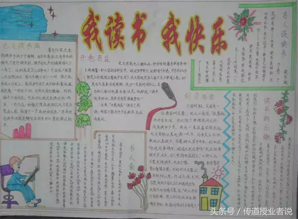 读书小报内容撰写指南：手抄报资料收集与版面设计技巧