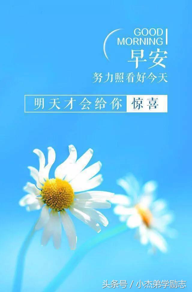 早安励志心语：人生总会有雨天和晴天，记住，会有雨过天晴的时候