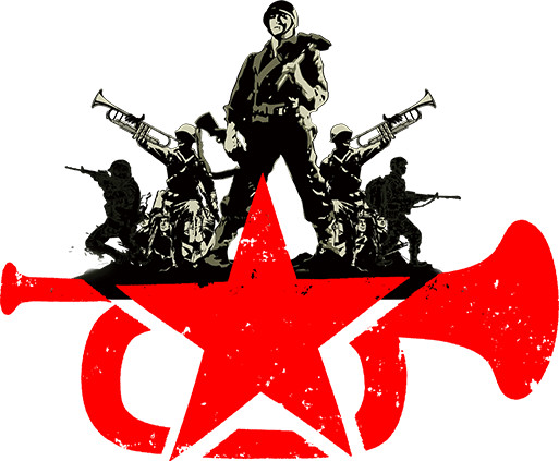 一人参军全家光荣应征入伍保家卫国