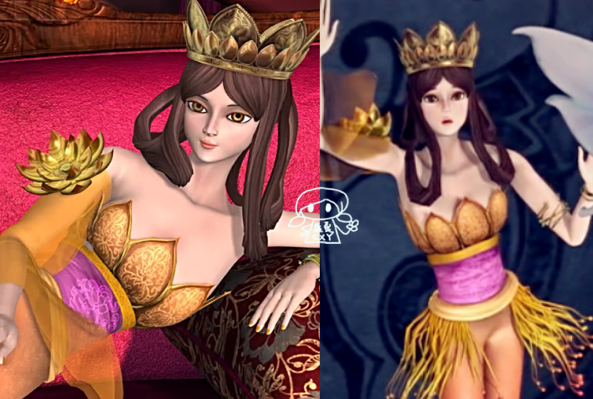 旧版精灵梦叶罗丽四位公主的改版，灵公主换新妆，金莲公主最罕见