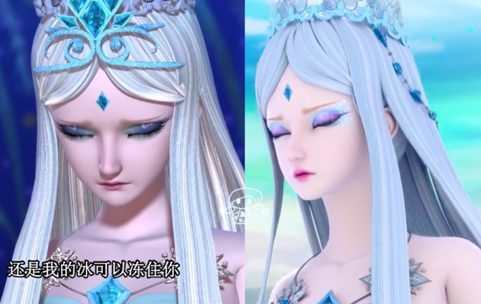 旧版精灵梦叶罗丽四位公主的改版，灵公主换新妆，金莲公主最罕见