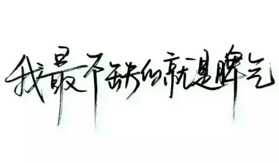 有魄力霸气的句子,很酷很洒脱,尤其第3句!