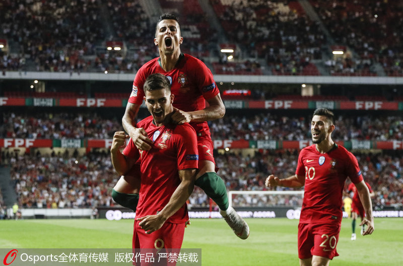 组图—回顾首届欧洲国家联赛葡萄牙夺冠历程