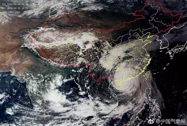 刷爆朋友圈微博的台风山竹，究竟有多么可怕