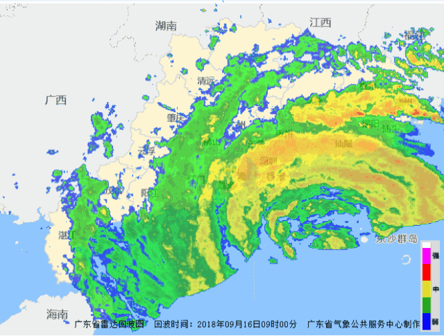 刷爆朋友圈微博的台风山竹，究竟有多么可怕