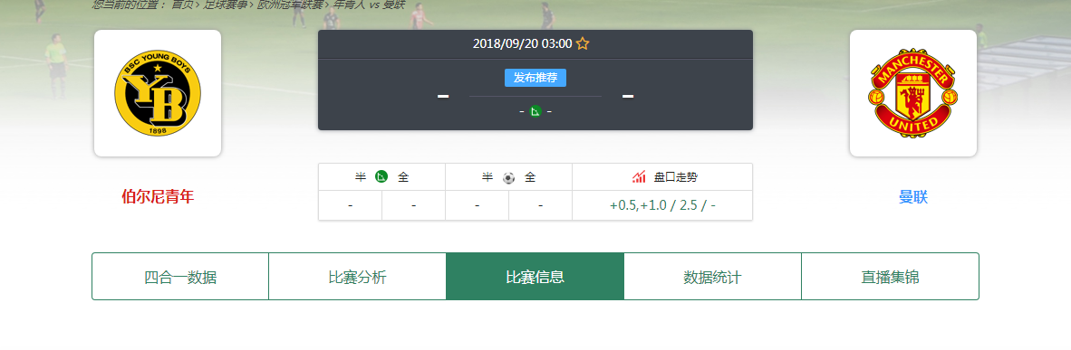 年轻人vs曼联直播(琪琪预测每晚龙珠直播 2646887 欧冠年轻人vs曼联)