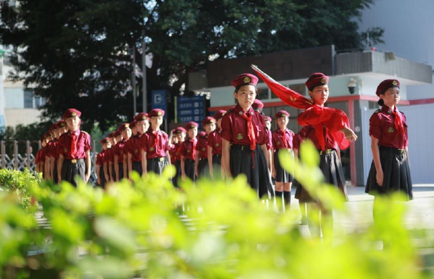 对联原创丨深圳这家小学的校园，贴了不少对联