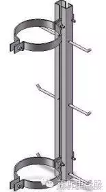 M垫铁、拉线棒、拉环、爬梯、避雷针、接地线及地脚螺栓图文详解