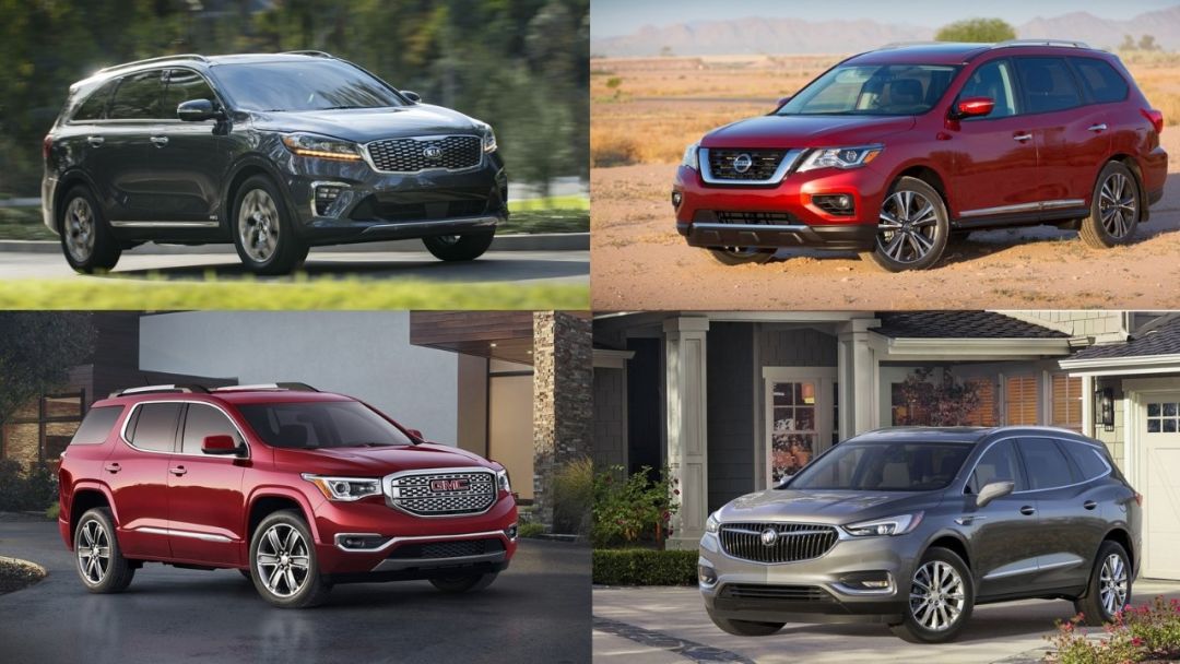 2018年10款最好的三排座SUV，举家出行不用愁！