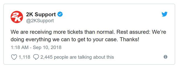 为什么nba2k19加不了钱（NBA 2K19大量程序错误 售后被玩家申诉淹没）-趣拿体育