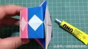 「手工」废物利用纸盒手工制作，简单易学！美到爆！