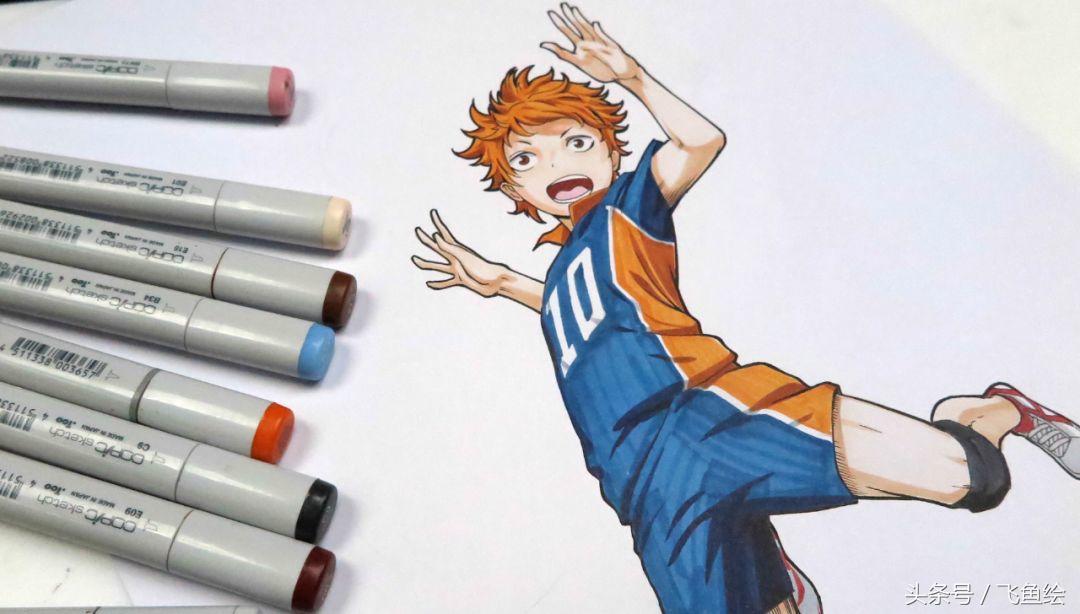 角色来自《排球少年》——日向翔阳作者同样是@手绘哲老师【工具】