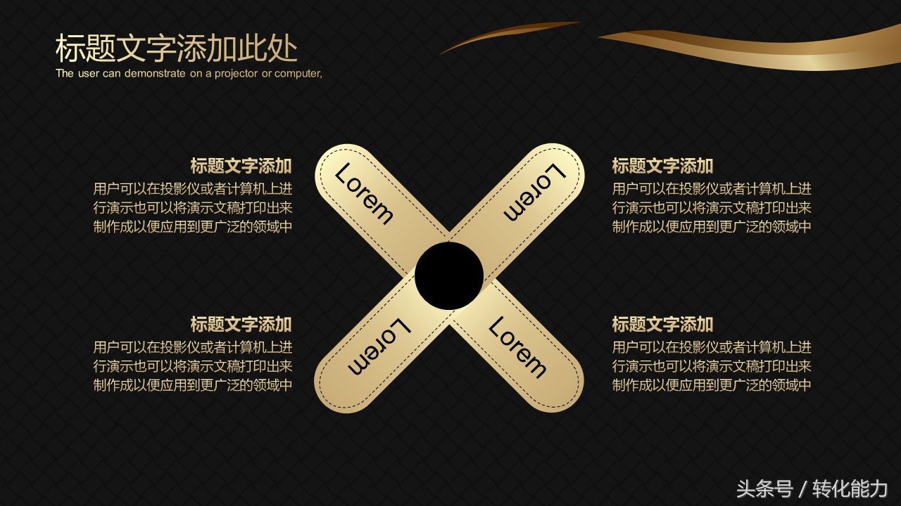 针对职场精英定制的，高端的商业计划书，品牌策划书PPT模板分享