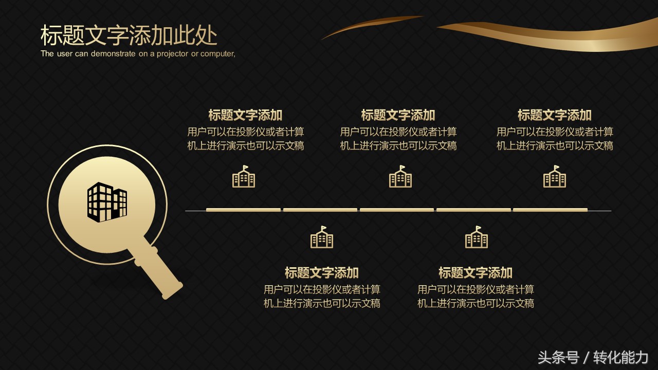 针对职场精英定制的，高端的商业计划书，品牌策划书PPT模板分享
