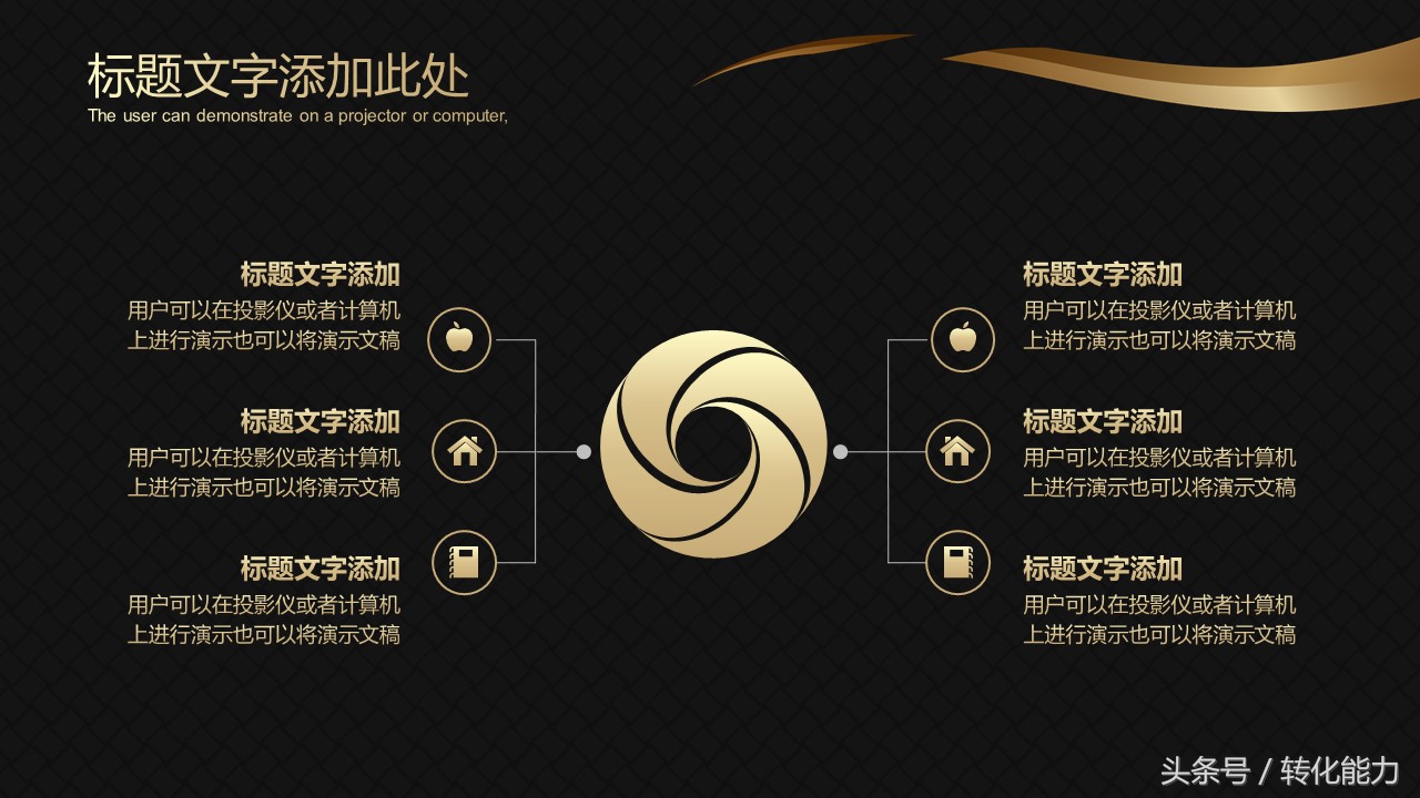 针对职场精英定制的，高端的商业计划书，品牌策划书PPT模板分享