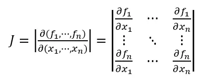 雅可比行列式怎么算，雅可比行列式怎么算？
