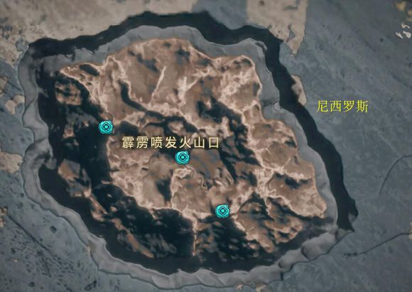 《刺客信条：奥德赛》全奥利哈刚地图位置一览