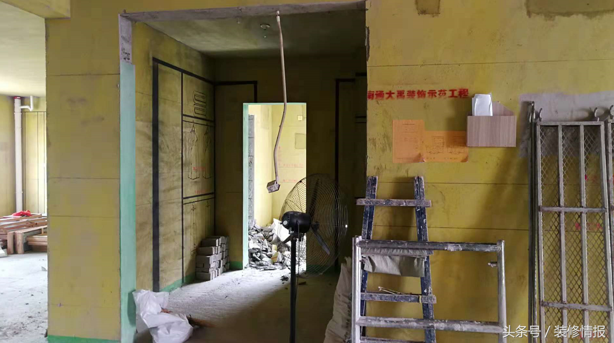 220平半包80万都做了啥？“铁汉”柔情的第二篇日记，水电施工