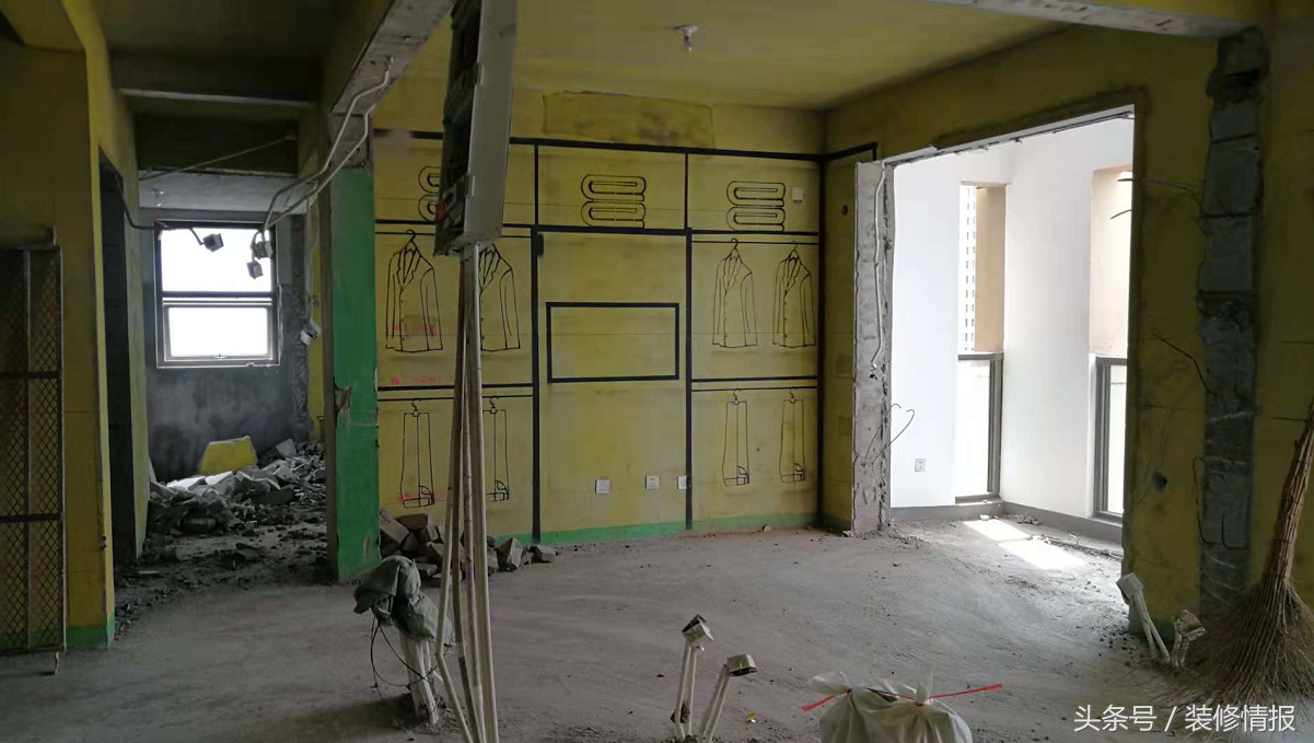 220平半包80万都做了啥？“铁汉”柔情的第二篇日记，水电施工