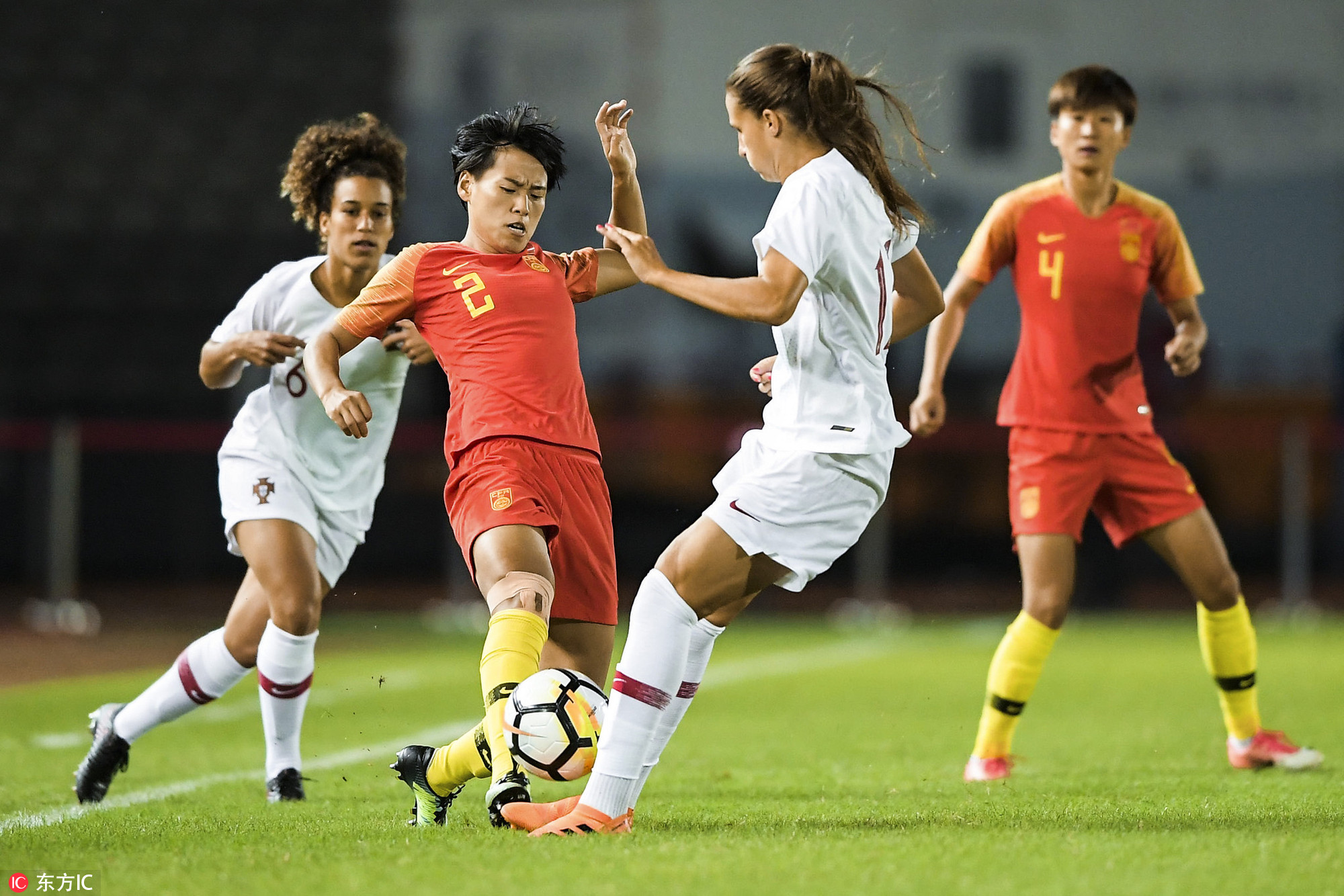 女足00葡萄牙（永川国际女足赛：中国0-0葡萄牙，门柱拒古雅沙射门）