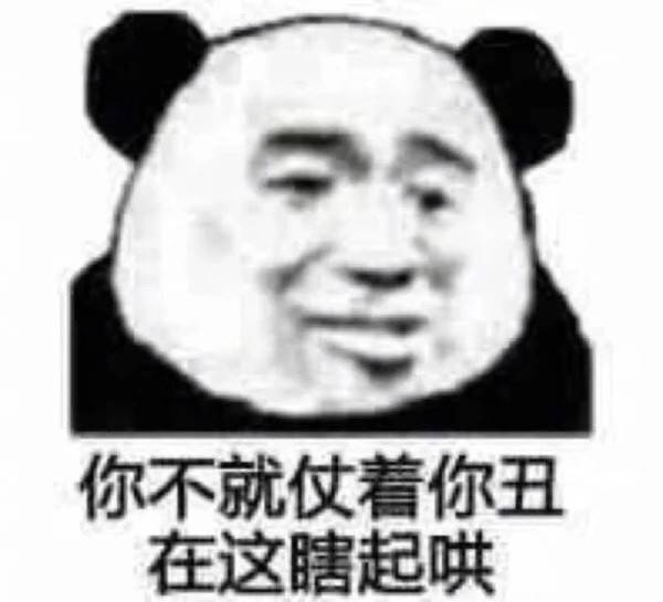 不带脏字骂人图潮(暴躁熊猫头怼人骂人表情包)