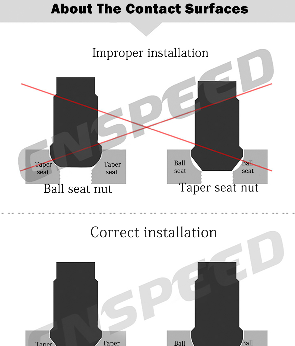 CNSPEED你怎能还不了解？7075-T6铝合金M12x1.5 90mm加长车轮螺母