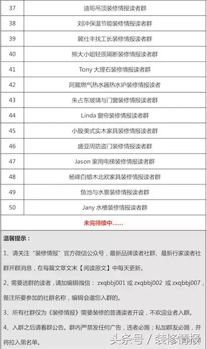 分门别类,帮你搞定装修!——2018年读者社群指南1.0