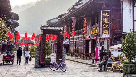 陕西宁强 青木川的沉重