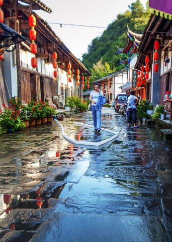 陕西宁强 青木川的沉重