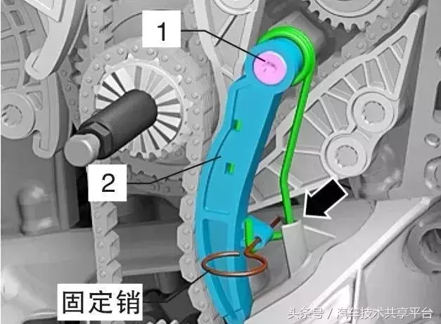 高清，大众EA888发动机正时链条和高压油泵安装拆解