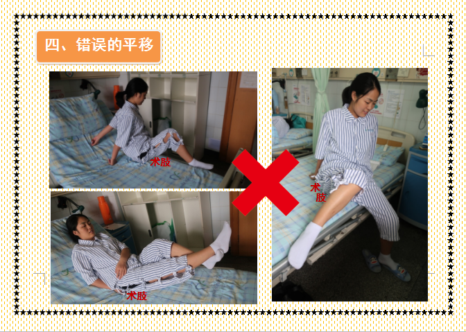 护士二郎腿图片.(人工髋关节置换术后体位指导画册，三甲医院护士教您如何护理！)