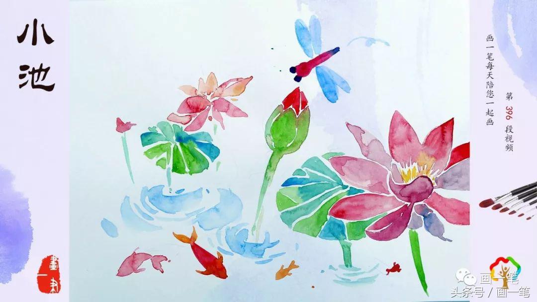 蜡笔画:鹅鹅鹅,曲项向天歌,白毛浮绿水,红掌拨清波