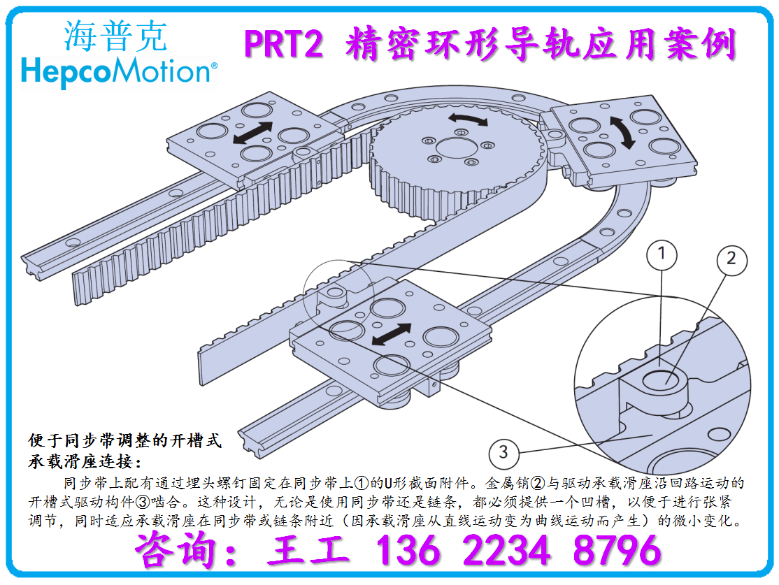 Hepco海普克PRT2精密圆弧环形导轨-应用示例2