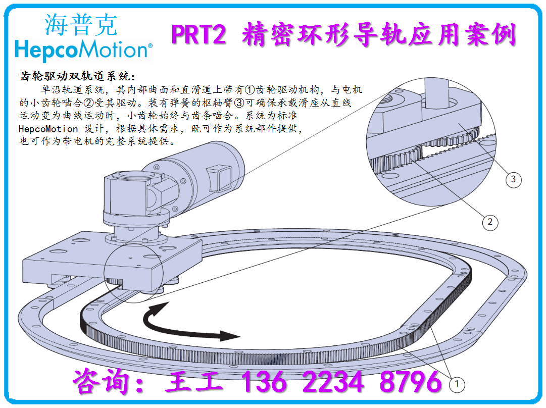 Hepco海普克PRT2精密圆弧环形导轨-应用示例2