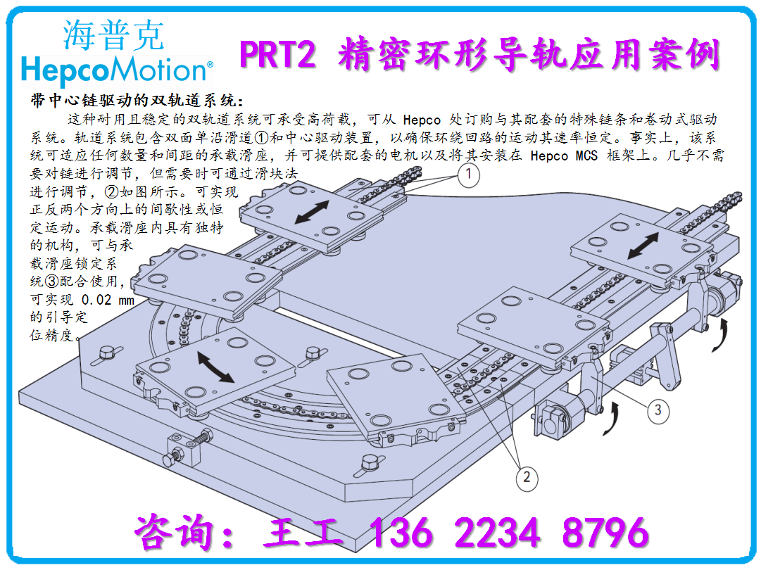 Hepco海普克PRT2精密圆弧环形导轨-应用示例2