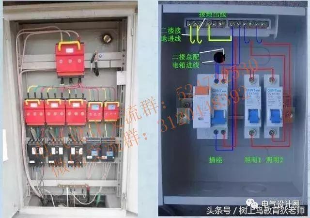 电气设计中的配电箱配电柜接线图详细讲解，「收藏」