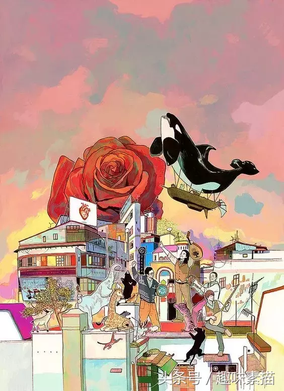 in live」演唱会海报不只是国内 ,小雷的漫画作品也获得了国际的认可