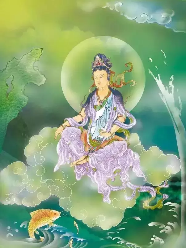 护佑百姓1,杨柳观音:救灾救难,对众生胸怀慈悲之心【观音菩萨的三十二