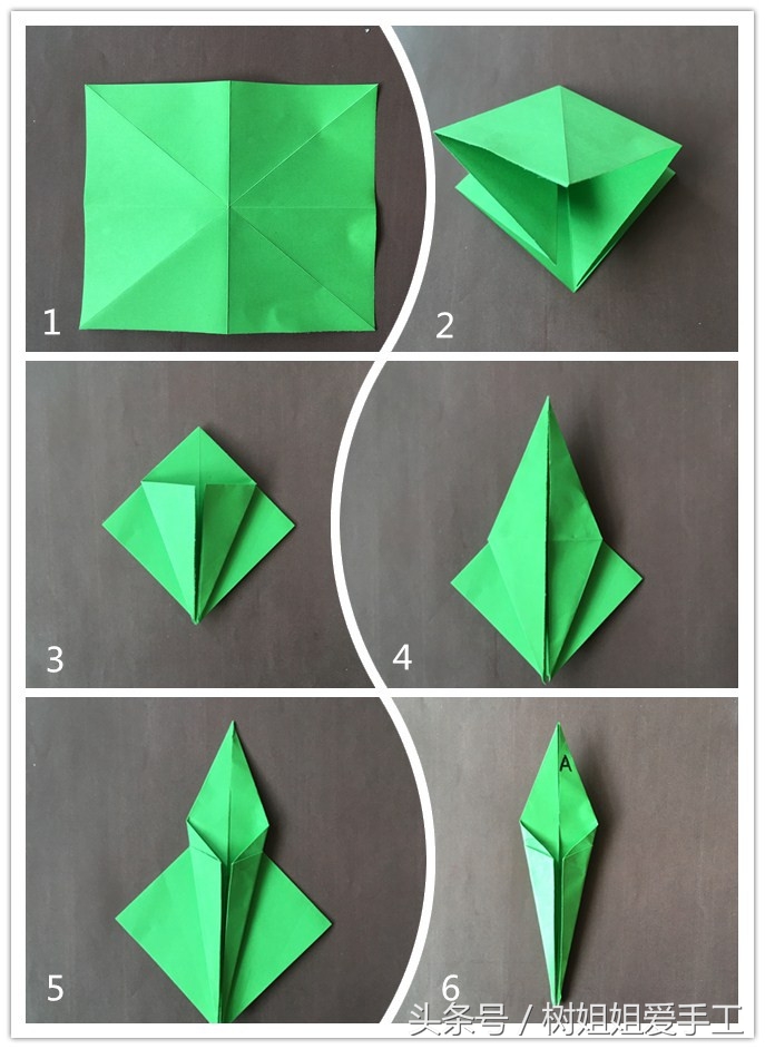 亲子折纸:螳螂,大家看了都说像