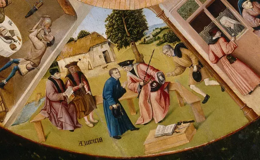 卡拉瓦乔主义(中世纪基督教神学中人的七大恶德，全在这些油画里了)