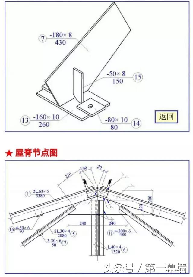 有了这个教程！做幕墙的也能看懂“钢结构图纸”