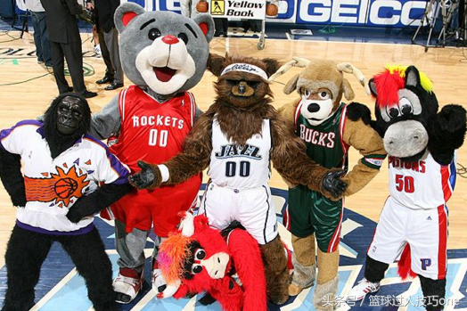 nba吉祥物为什么都那么丑（NBA吉祥物你不知道的故事：露脸会被炒鱿鱼，一年工资有20万）-华海博客
