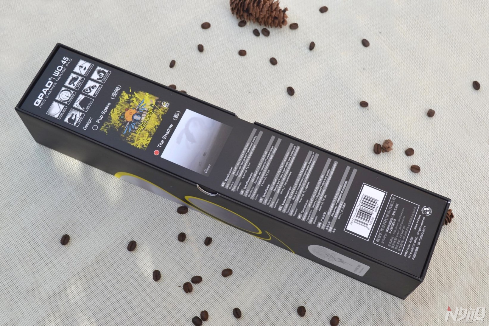 玩鼠有垫格物致知——QPAD WA-45 鼠标垫试用