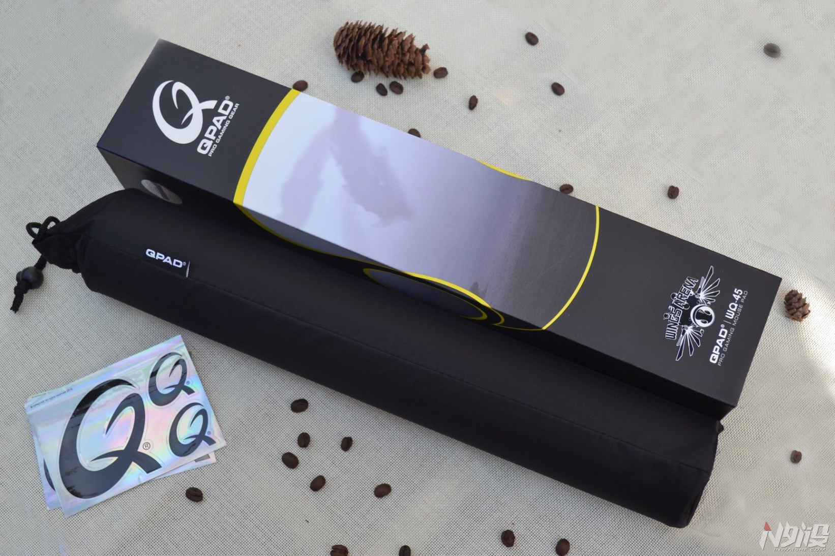 玩鼠有垫格物致知——QPAD WA-45 鼠标垫试用