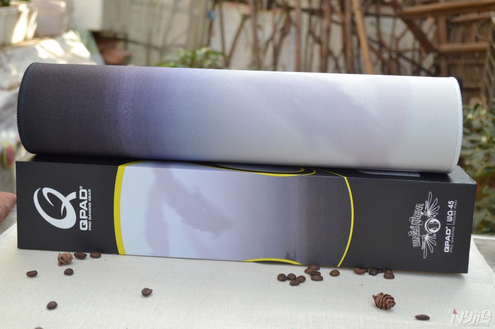 玩鼠有垫格物致知——QPAD WA-45 鼠标垫试用