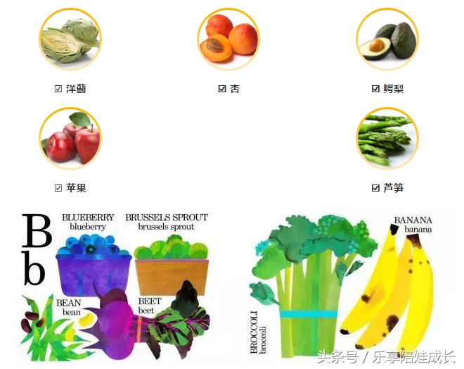 绘本磨耳朵:Eating the Alphabet:Fruits & Vegetables from AtoZ