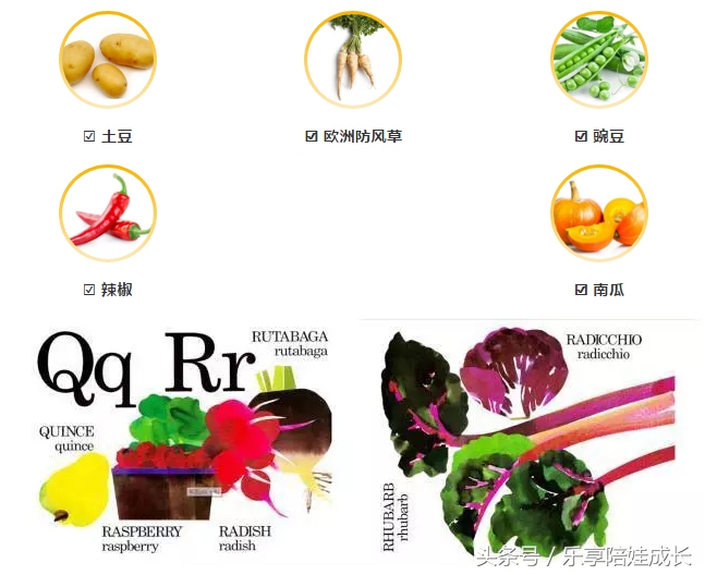绘本磨耳朵:Eating the Alphabet:Fruits & Vegetables from AtoZ