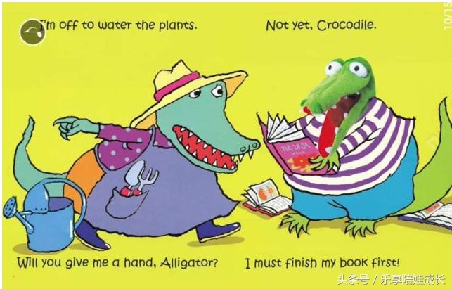 绘本磨耳朵：See You Later Alligator 中文《再见,短吻鳄》！