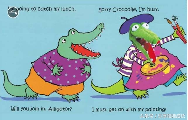 绘本磨耳朵：See You Later Alligator 中文《再见,短吻鳄》！
